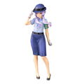 Vocaloid4 1/8 Scale Resin Cast Pre-Painted Figure: Yuzuki Yukari Police Ver. thumbnail 1