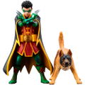 ARTFX+ DC Universe Batman Super Sons 1/10 Scale Pre-Painted Figure: Robin & Ace the Bat-Hound 2 Pack thumbnail 1