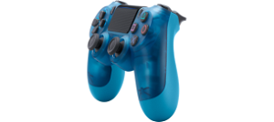 New DualShock 4 CUH-ZCT2 Series (Blue Crystal)
