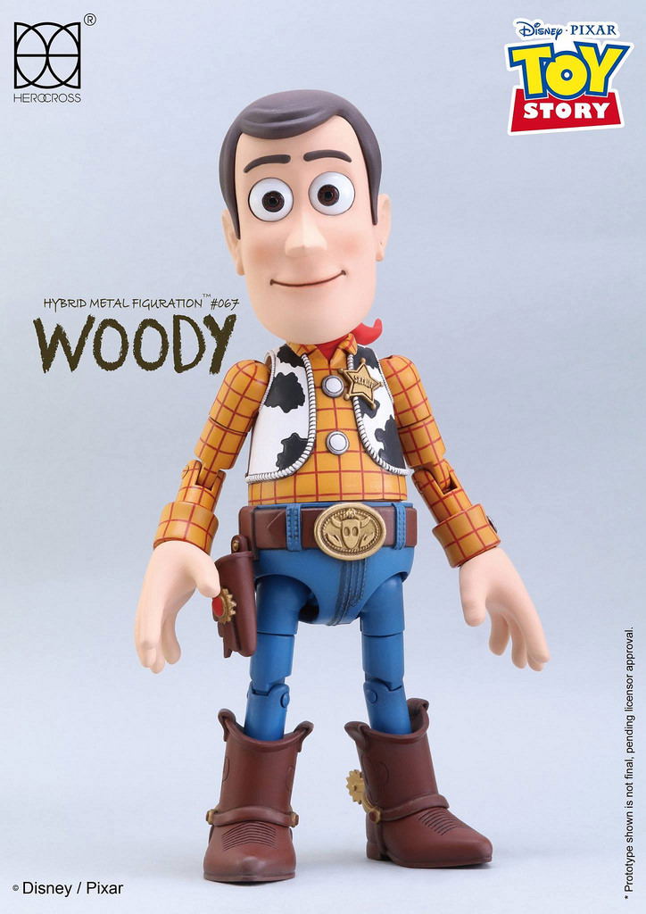 Toy Story Hybrid Metal Figuration: Woody Normal Ver.