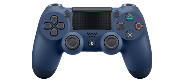 New DualShock 4 CUH-ZCT2 Series (Midnight Blue) image 1