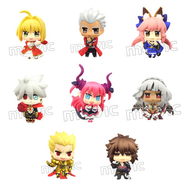 Color Collection Fate/Extella (Set of 8 pieces) (Re-run) image 1