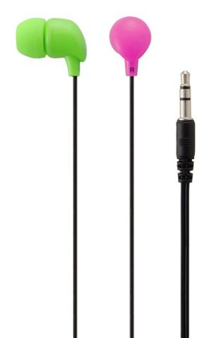 Neon Color Earphone for Nintendo Switch (Pink & Green)
