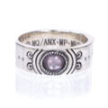 Puella Magi Madoka Magica - Akemi Homura Soul Gem Silver Ring (Size 7) thumbnail 2