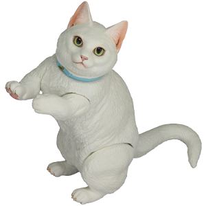Soft Vinyl Toy Box 016B White Cat Munchkin