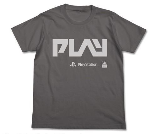 PlayStation - Play T-shirt Medium Gray (L Size) image 1