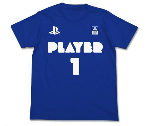 PlayStation - Player 1 T-shirt Royal Blue (L Size) image 1