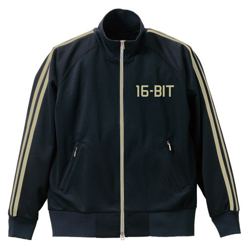 Mega Drive 16-Bit Jersey Black × Gold (L Size) image 1