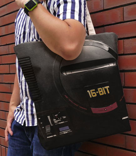 Mega Drive Full Graphic Large Tote Bag image 2