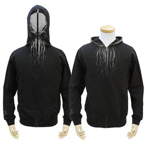 Miskatonic University Store - Cthulhu Chomoran Ver. Full Zip Hoodie Black (M Size)_