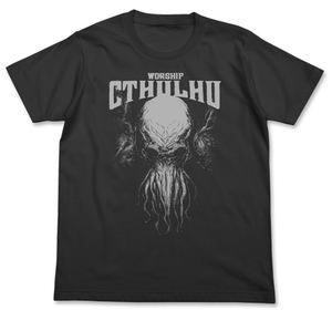 Miskatonic University Store - Cthulhu Chomoran Ver. T-shirt Sumi (M Size)_