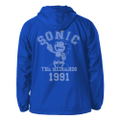 Sonic The Hedgehog - Classic Sonic Hooded Windbreaker Blue x White (XL Size) thumbnail 1