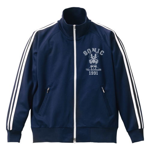 Sonic The Hedgehog - Classic Sonic Jersey Navy x White (L Size) image 2