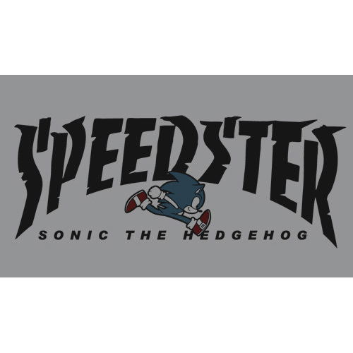 Sonic The Hedgehog - Speedster Sonic Hoodie Mix Gray (S Size) image 2