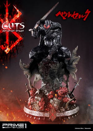 Berserk 1/4 Scale Statue: UPMBR-04 Guts - The Berserker Armor