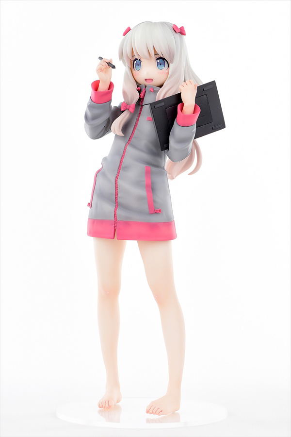 Eromanga Sensei 1/6 Scale Pre-Painted Figure: Sagiri Izumi The First Volume Cover Illust Ver. :Smiling Face: image 2