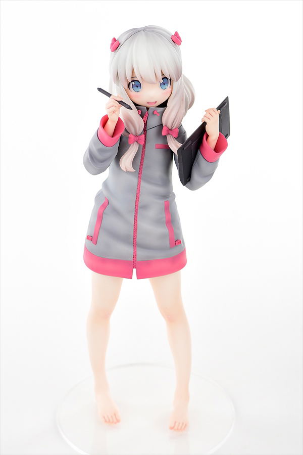 Eromanga Sensei 1/6 Scale Pre-Painted Figure: Sagiri Izumi The First Volume Cover Illust Ver. :Smiling Face: image 4