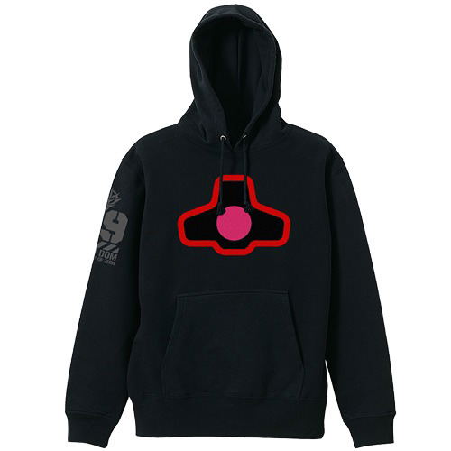 Mobile Suit Gundam - Dom Mono-Eye Luminous Hoodie Black (L Size)