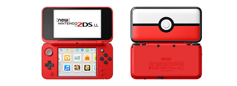 New Nintendo 2DS LL [Monster Ball Edition]