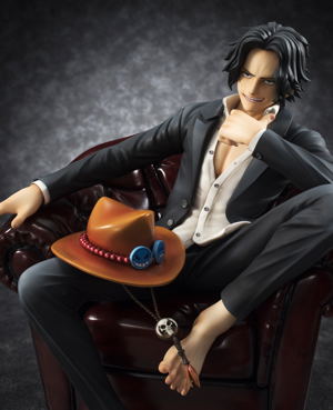 One Piece Excellent Model Portrait of Pirates SOC 1/8 Scale Pre-Painted Figure: Portgas D. Ace