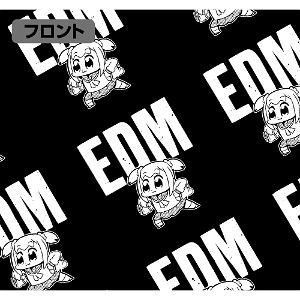 Pop Team Epic - Edm All Print T-shirt Black (M Size)