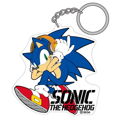 Sonic The Hedgehog Acrylic Key Chain (Re-run) image 1