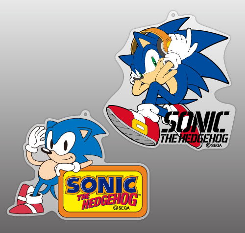 Sonic The Hedgehog Acrylic Key Chain (Re-run) image 2