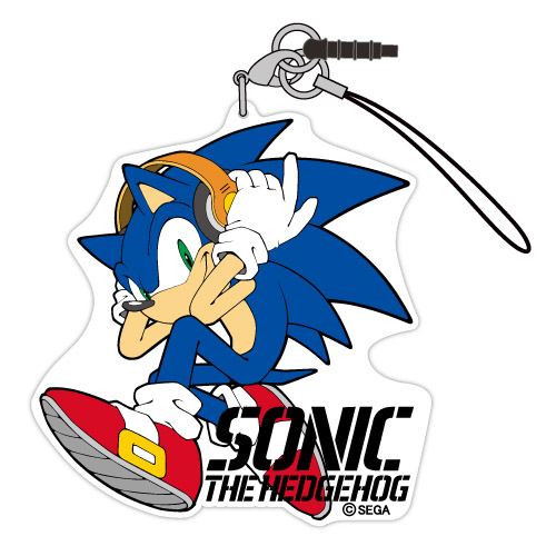 Sonic The Hedgehog Acrylic Strap - Bitcoin & Lightning accepted