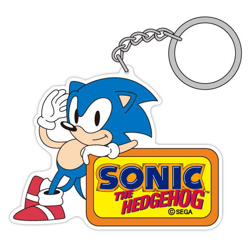 Sonic The Hedgehog - Classic Sonic Acrylic Key Chain image 1