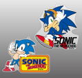 Sonic The Hedgehog - Classic Sonic Acrylic Strap thumbnail 2