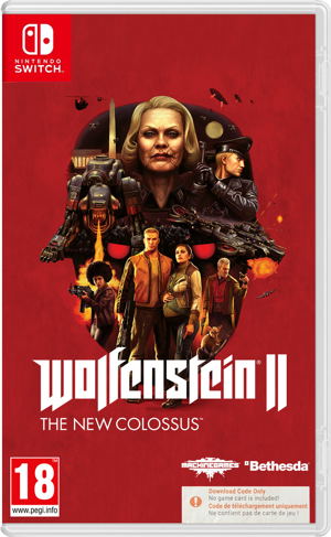 Wolfenstein II: The New Colossus (Code in a box)_