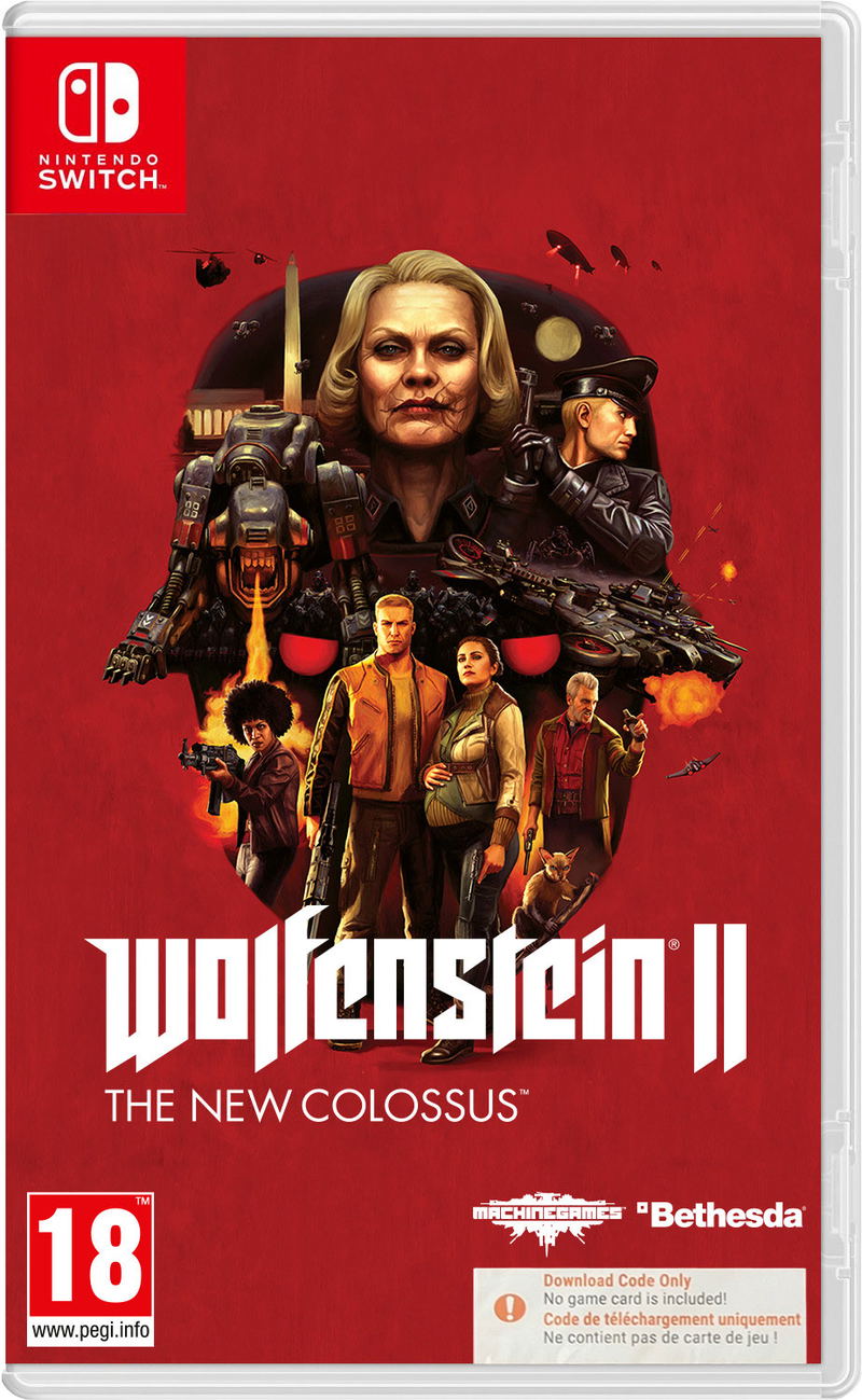 Wolfenstein II: The New Colossus (Code in a box) image 1