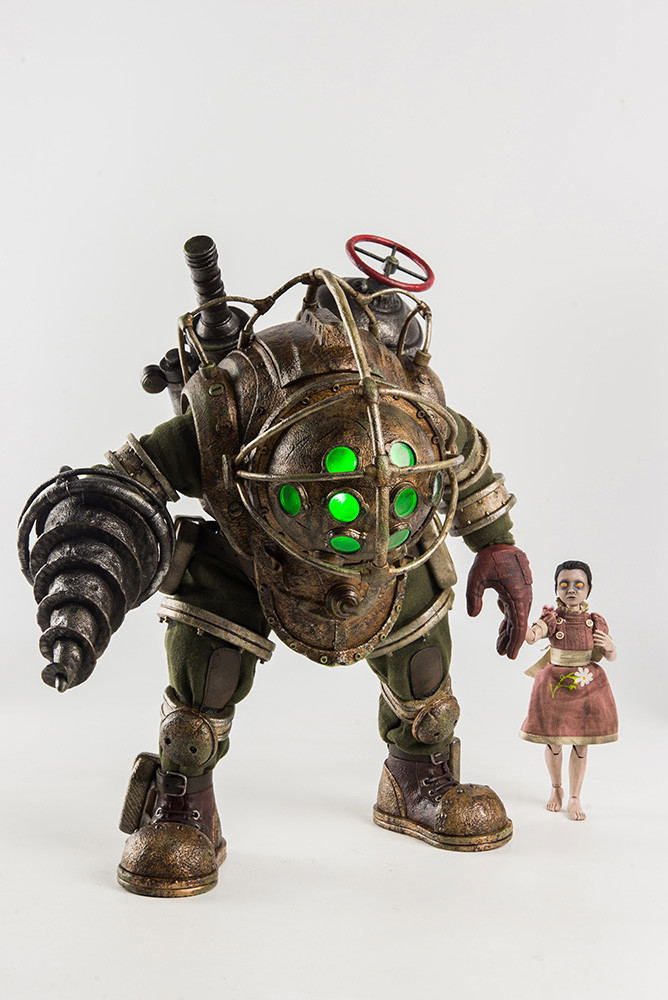 BioShock 1/6 Scale Action Figure: Big Daddy and Little Sister image 9