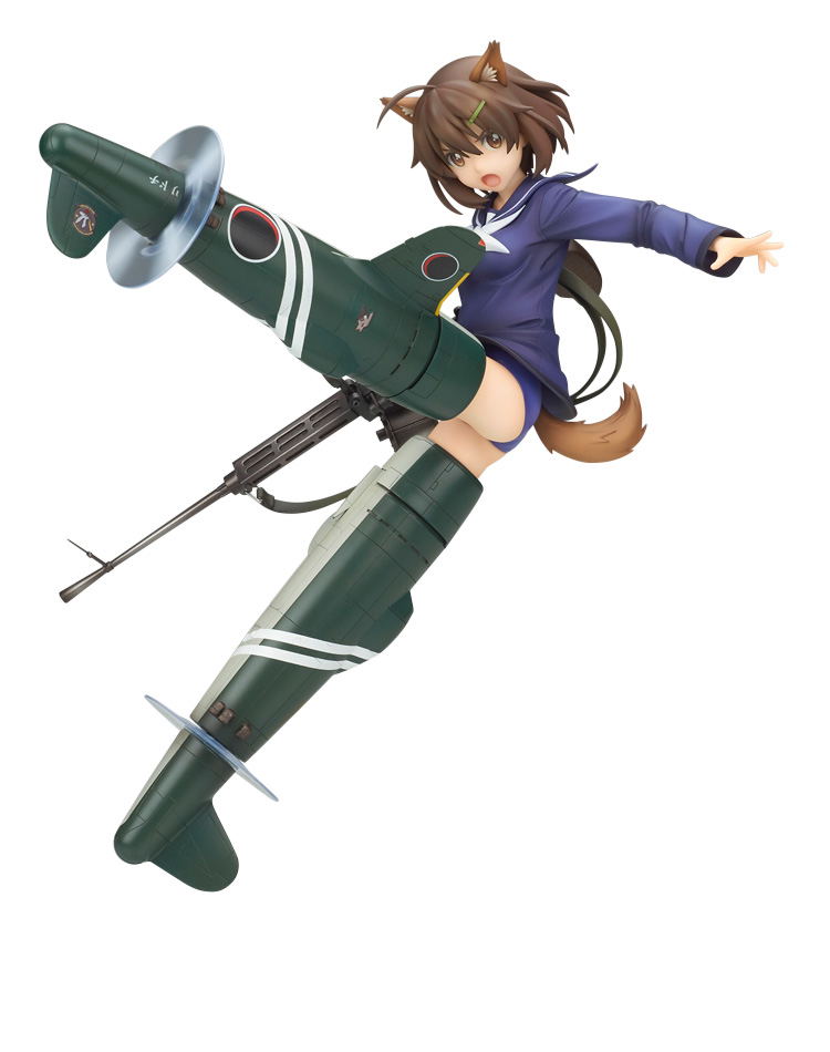 Brave Witches 1/8 Scale Pre-Painted Figure: Hikari Karibuchi image 1
