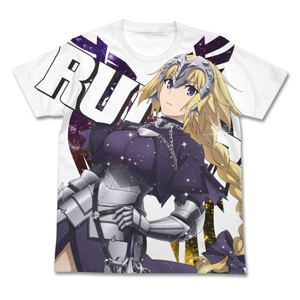 Fate/Apocrypha - Ruler Full Graphic T-shirt White (XL Size)_