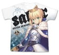 Fate/Grand Order - Altria Pendragon Full Graphic T-shirt White (M Size) thumbnail 1