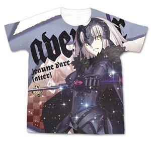 Fate/Grand Order - Jeanne D'Arc [Alter] Full Graphic T-shirt White (M Size)_