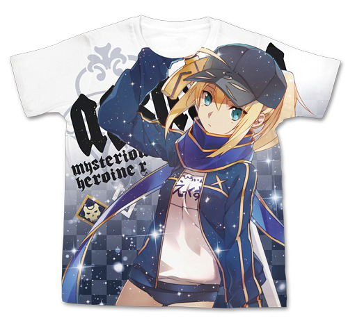 Fate/Grand Order - Mysterious Heroine X Full Graphic T-shirt White (L Size)