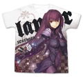 Fate/Grand Order - Scathach Full Graphic T-shirt White (M Size) thumbnail 1