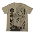 Gamers! - Karen Tendo All Print T-shirt Sand Khaki (L Size) thumbnail 1