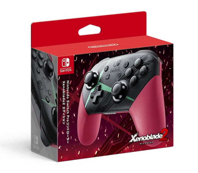 Nintendo Switch Pro Controller [Xenoblade 2 Edition] image 1