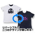 Pac-Man Reversible T-shirt White x Navy (M Size) thumbnail 2