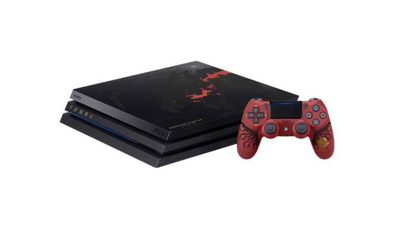 PlayStation 4 Pro CUH-7100 Series 1TB HDD [Monster Hunter: World 