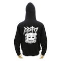 Pop Team Epic Full Zippered Hoodie Black (XL Size) thumbnail 2