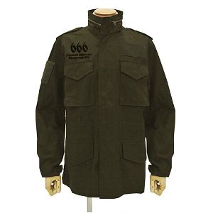 Schwarzesmarken - 666 Schwarzesmarken M-65 Jacket Moss (XL Size)