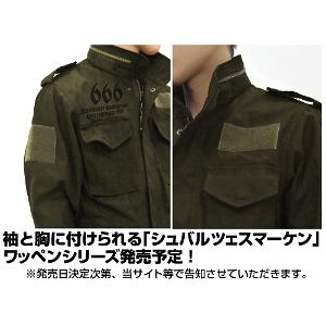 Schwarzesmarken - 666 Schwarzesmarken M-65 Jacket Moss (XL Size)