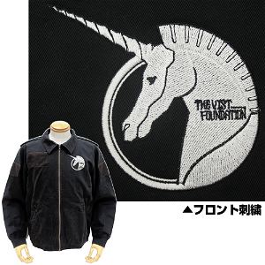 Mobile Suit Gundam Unicorn - Embroidery Tour Jacket Black (XL Size)