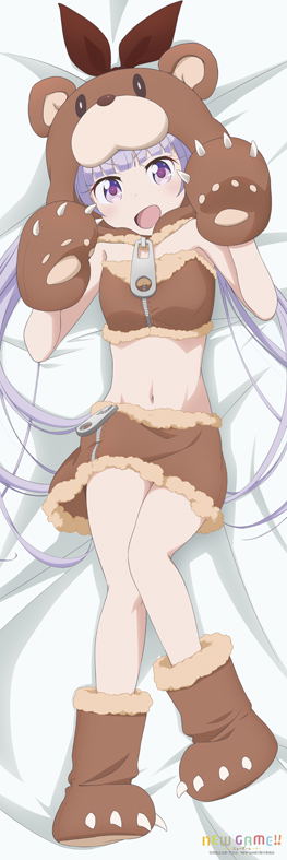 New Game!! Dakimakura Cover A: Aoba Suzukaze 2nd Season image 2