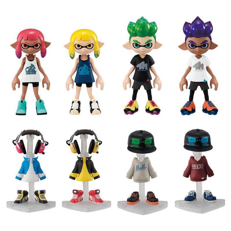 Splatoon 2 Kisekae Gear Collection (Set of 10 pieces) image 1