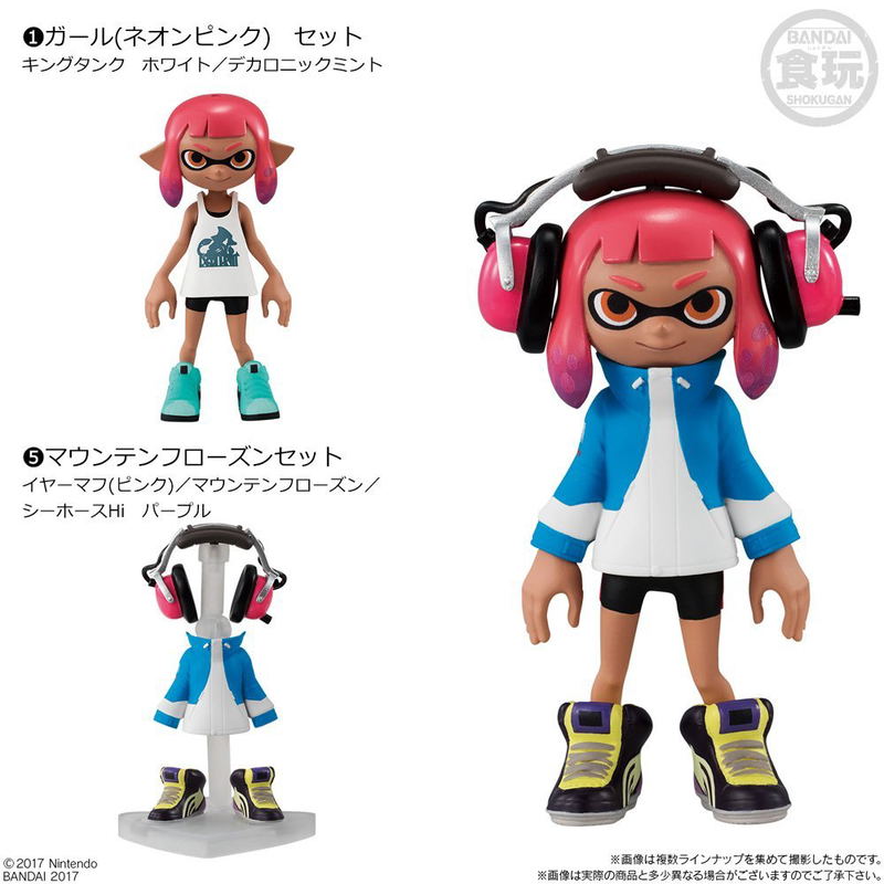 Splatoon 2 Kisekae Gear Collection (Set of 10 pieces) image 2
